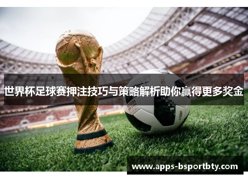 世界杯足球赛押注技巧与策略解析助你赢得更多奖金